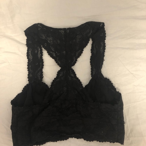 Black lacy free people bralette - Picture 2 of 2